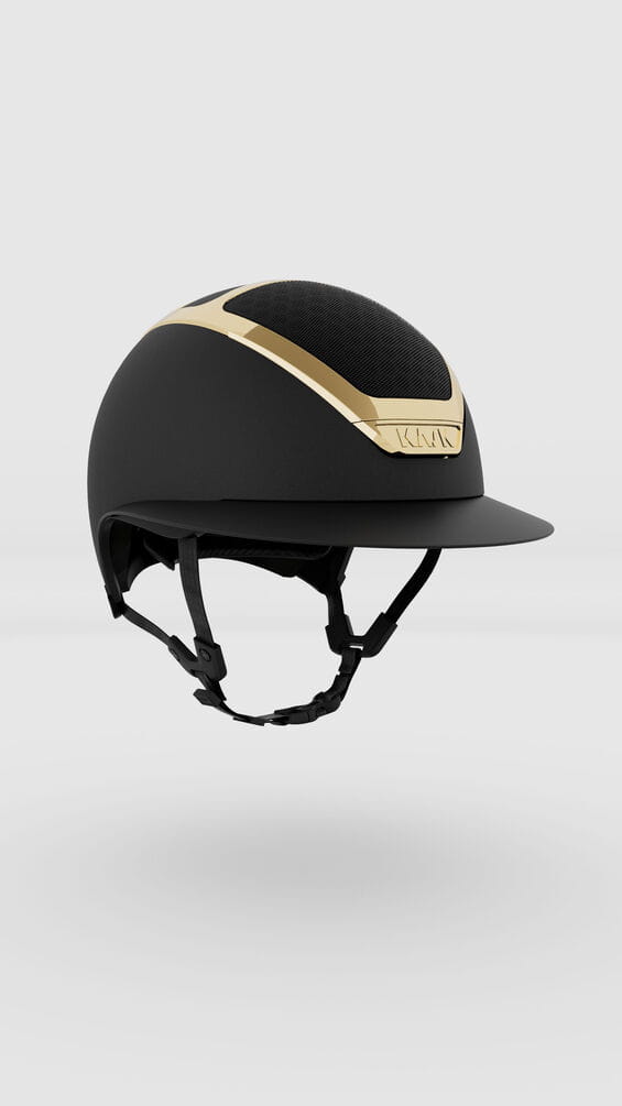 KASK Star Lady Chrome Black Gold - Cavalo